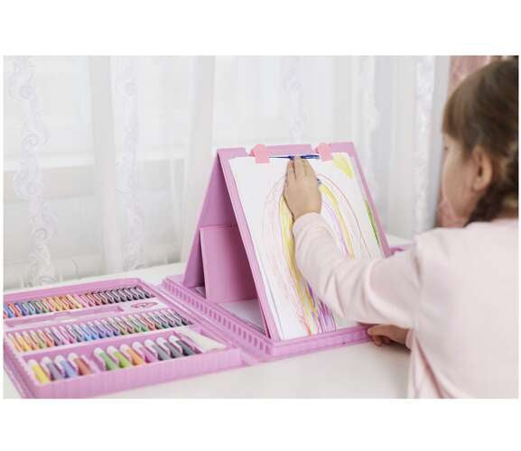 Set pictat si desen, Zola®, gentuta de depozitare, 208 piese, 41x103x28cm Set pictat si desen, Zola®, gentuta de depozitare, 208 piese, 41x103x28cm